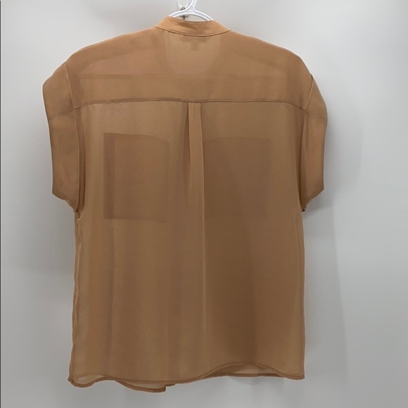 Cabi nude tone blouse sheer - Picture 4 of 4